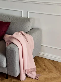 Secret Plaid, ocher/caramel fra<Silkeborg Uldspinderi Clearance