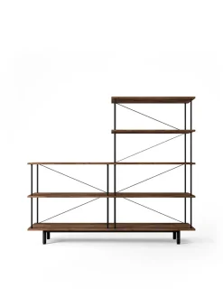 Seiton Reol 3-3 L, valnød fra<Stellar Works