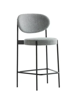 Serie 430 barstol, sort af Verner Panton<Verpan Best