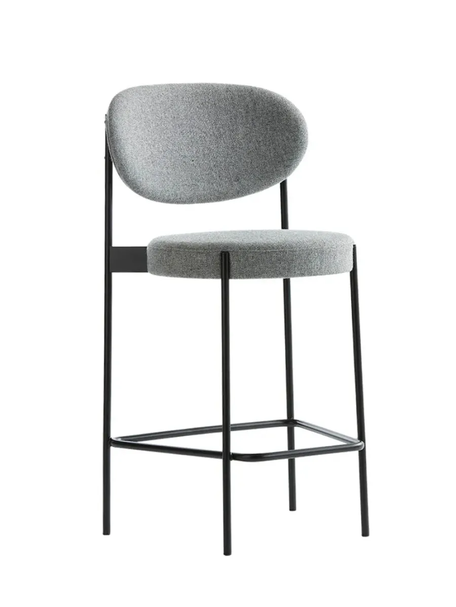 Serie 430 barstol, sort af Verner Panton<Verpan Best