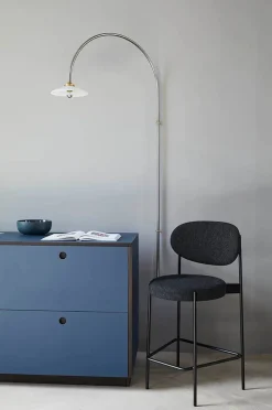 Serie 430 barstol, sort af Verner Panton<Verpan Best