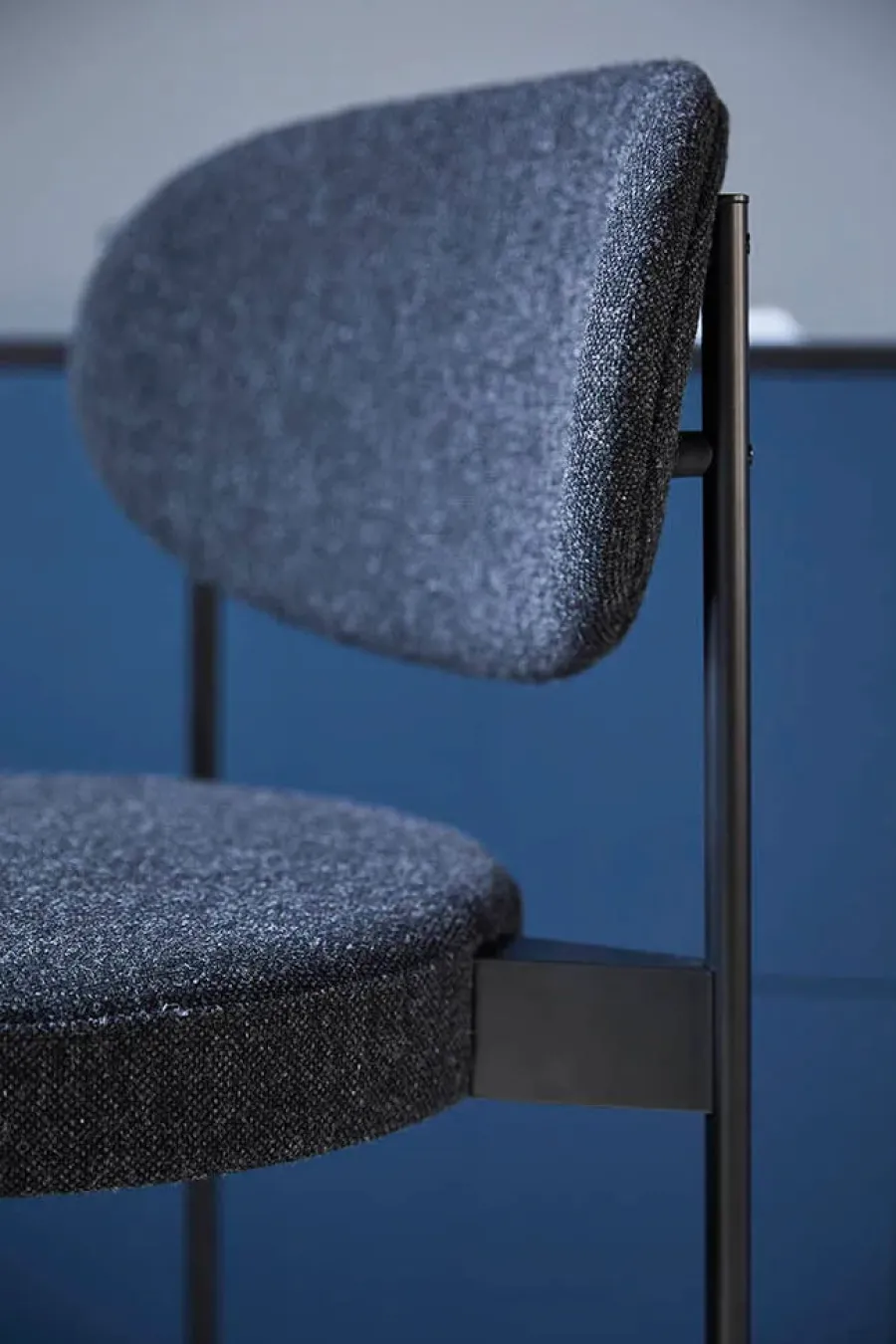 Serie 430 barstol, sort af Verner Panton<Verpan Best