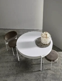 Serie 430 bord, hvid af Verner Panton<Verpan Clearance