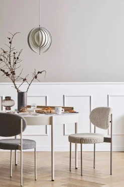 Serie 430 bord, hvid af Verner Panton<Verpan Clearance