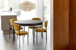 Serie 430 bord, sort af Verner Panton<Verpan Outlet