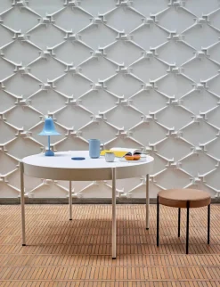 Serie 430 skammel, sort af Verner Panton<Verpan New