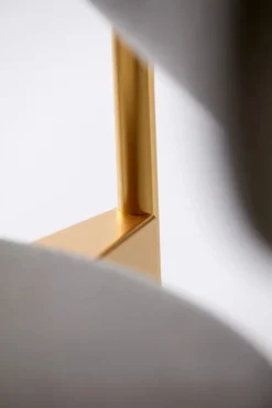 Serie 430 spisestol, messing af Verner Panton<Verpan