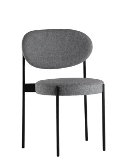 Serie 430 spisestol, sort af Verner Panton<Verpan Online