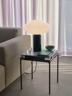 Sett LN11 Sidebord, smoked glass/chrome fra<&Tradition Hot