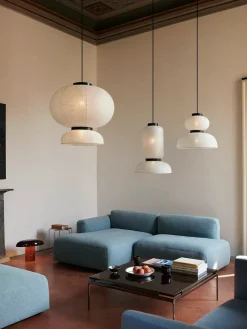 Sett LN13 Sofabord, bianco carrara marble/chrome fra<&Tradition New