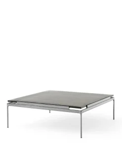 Sett LN13 Sofabord, verde guatemala marble/chrome fra<&Tradition Sale