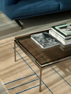 Sett LN12 Sofabord, verde guatemala marble/chrome fra<&Tradition Discount