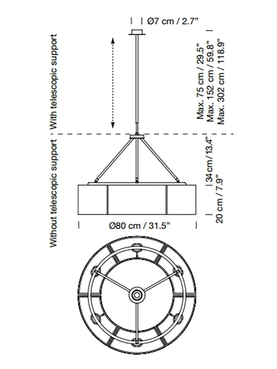 Sexta Pendel fra Santa and Cole<Santa & Cole New