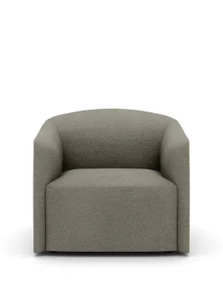 Shore Lounge Chair Extended Base, taupe fra<New Works Best
