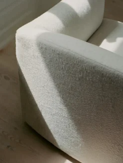 Shore Sofa 3 Seater Extended Base, quill fra<New Works