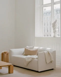 Shore Sofa 2 Seater Extended Base, quill fra<New Works New