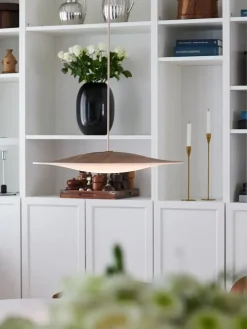 Sinus Wood Pendel, valnød fra<Piet Hein Clearance