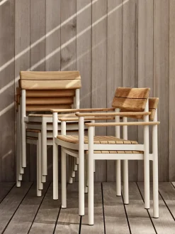 Skagerak Pelagus Armstol, light ivory fra<Fritz Hansen Sale