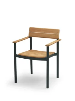 Skagerak Pelagus Armstol, hunter green fra<Fritz Hansen