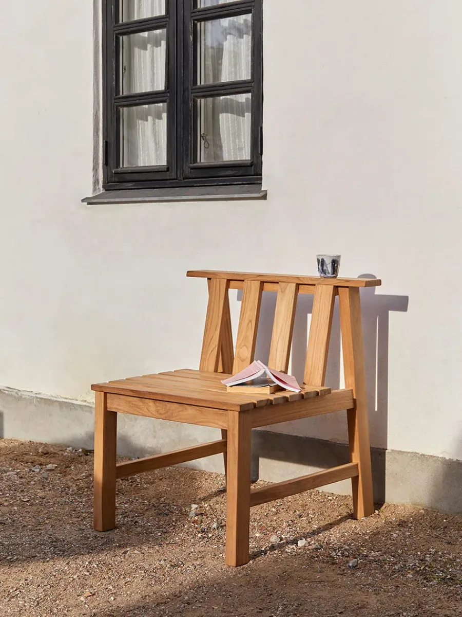 Skagerak Plank Stol fra<Fritz Hansen Best