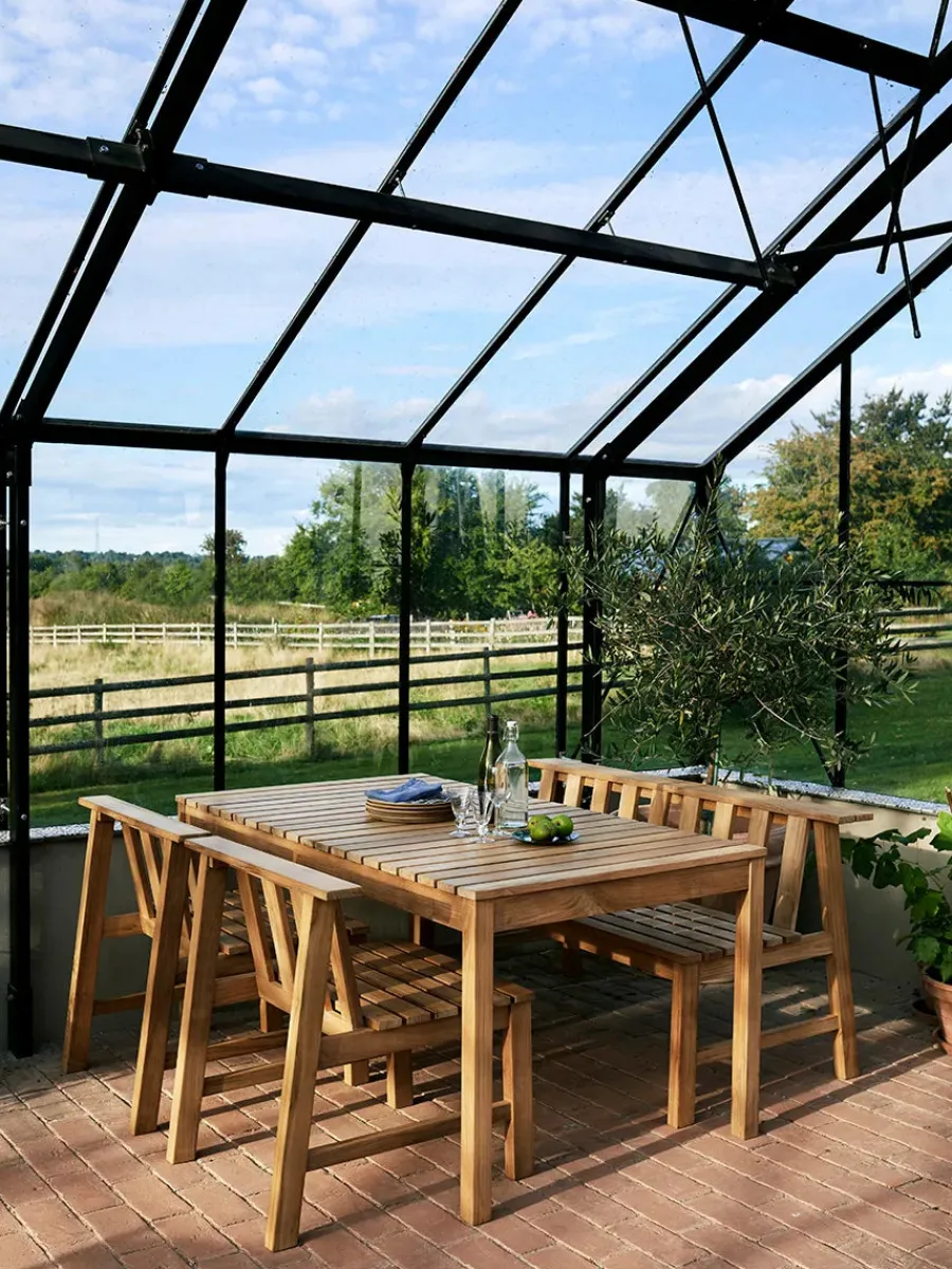 Skagerak Plank Stol fra<Fritz Hansen Best