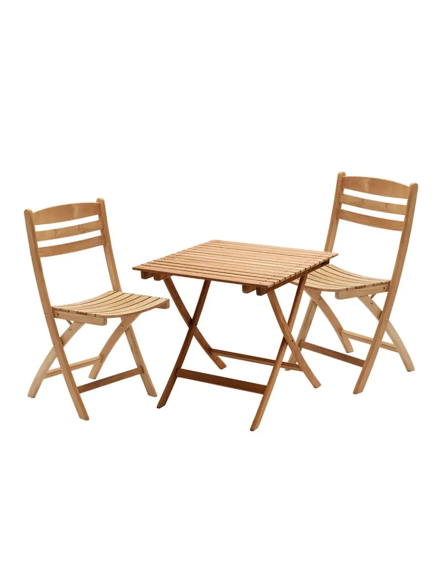 Skagerak Selandia Sæt, 2 armstole og Ø 94 bord fra<Fritz Hansen New