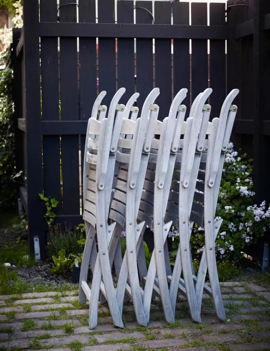 Skagerak Selandia Sæt, 2 stole og bord 75 fra<Fritz Hansen Clearance