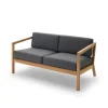 Skagerak Virkelyst 2 pers. Sofa, Charcoal fra<Fritz Hansen Hot