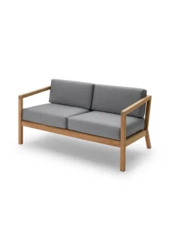 Skagerak Virkelyst 2 pers. Sofa, Charcoal fra<Fritz Hansen Hot