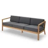 Skagerak Virkelyst 3 pers. Sofa, Charcoal fra<Fritz Hansen Discount