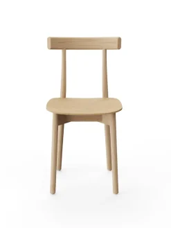 Skinny wooden chair, oak fra<Nine Hot