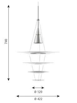 Skærme til Enigma 425 fra<Louis Poulsen Sale