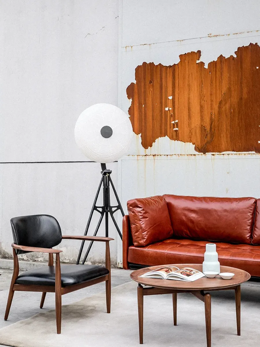 Slow Coffee Table Ø 80 cm, walnut fra<Stellar Works Hot