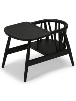 Smilla Toddler Stol, sortlakeret eg fra<Oaklings New