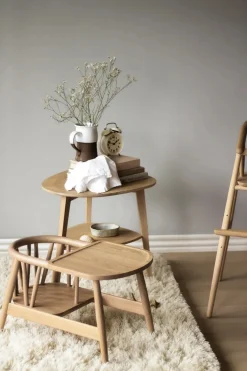 Smilla Toddler Stol, sortlakeret eg fra<Oaklings New