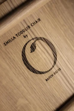 Smilla Toddler Stol, sortlakeret eg fra<Oaklings New