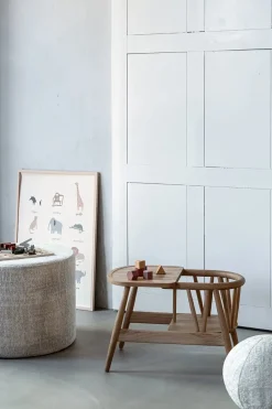 Smilla Toddler Stol, sortlakeret eg fra<Oaklings New