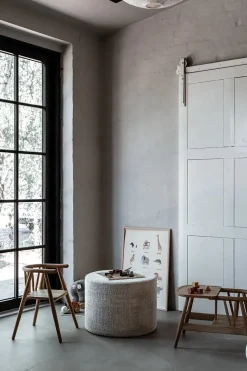 Smilla Toddler Stol, sortlakeret eg fra<Oaklings New