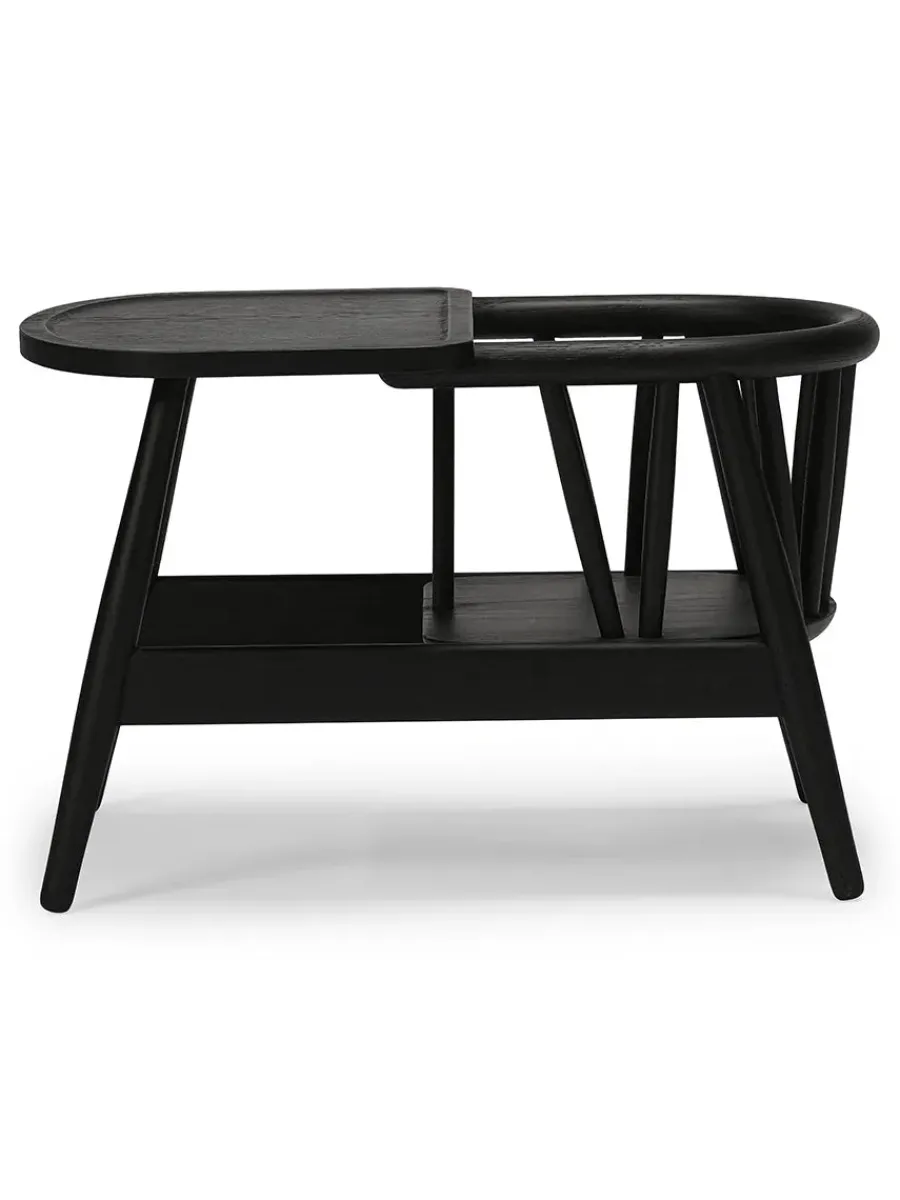 Smilla Toddler Stol, sortlakeret eg fra<Oaklings New