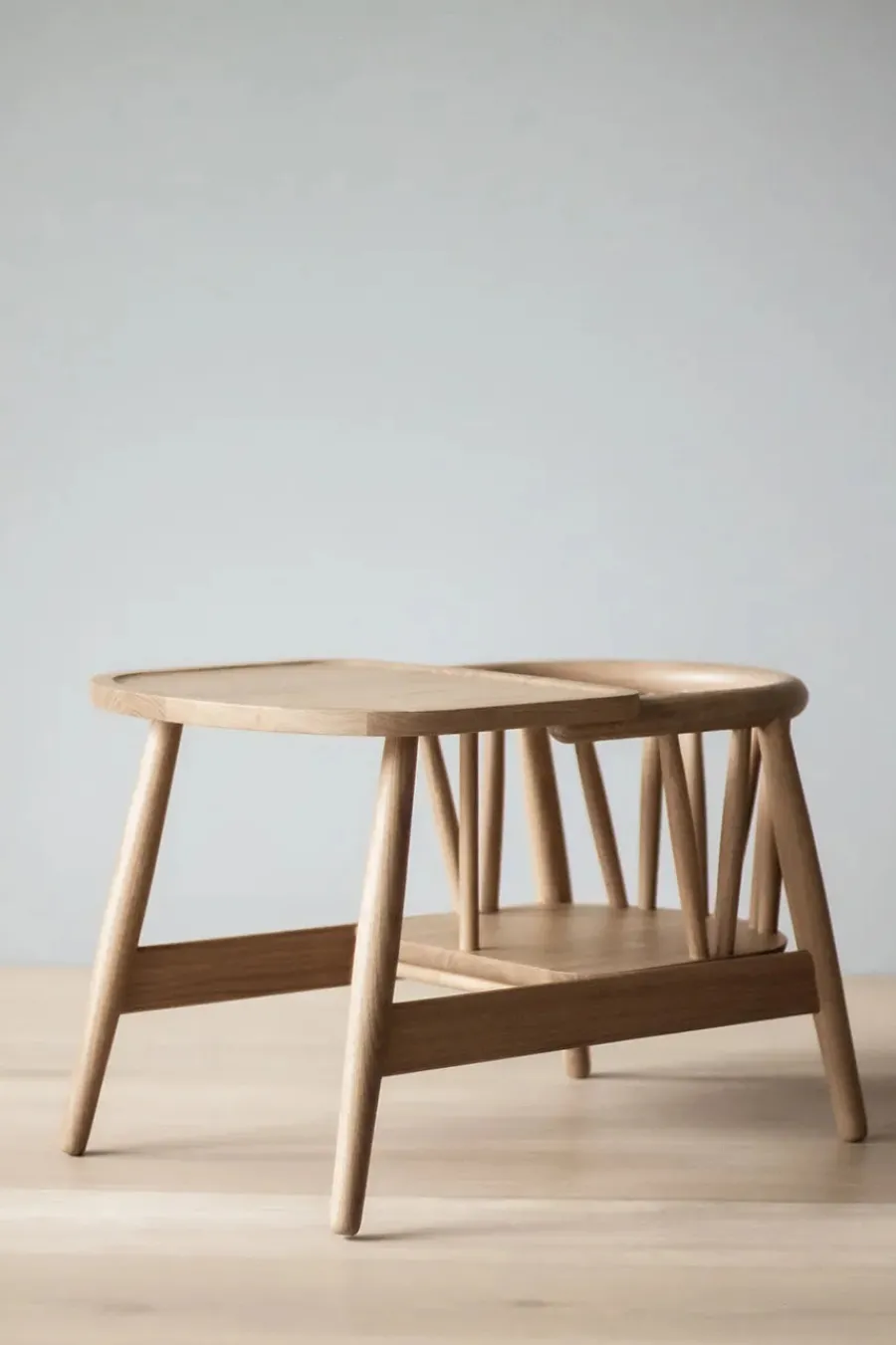 Smilla Toddler Stol, sortlakeret eg fra<Oaklings New