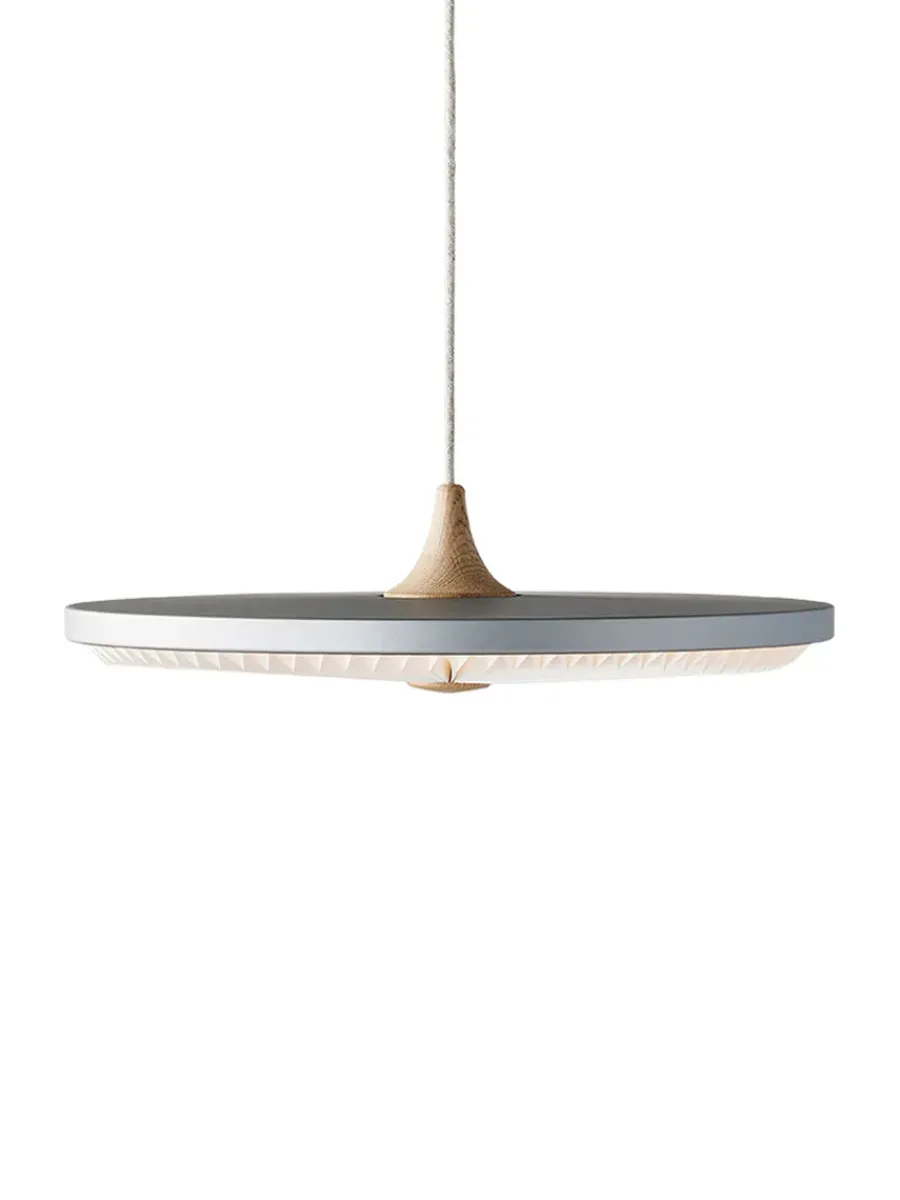 Soleil pendel medium, lys eg, papir skærm fra<Le Klint Clearance