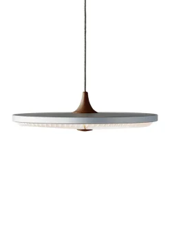 Soleil pendel medium, røget eg, papir skærm fra<Le Klint Sale