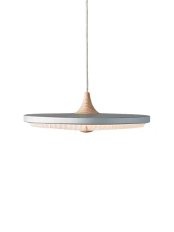 Soleil pendel small, røget eg, plast skærm fra<Le Klint Best