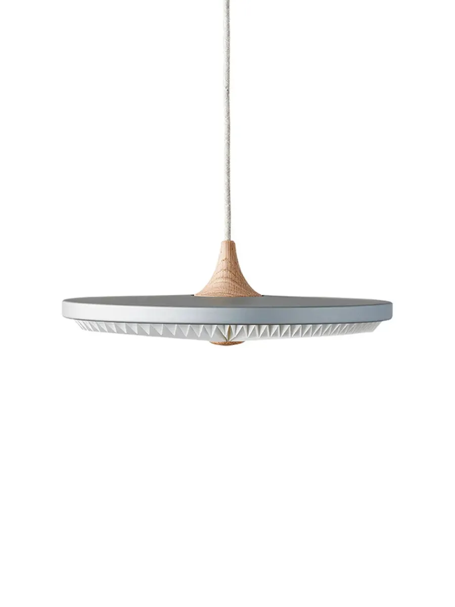 Soleil pendel small, røget eg, papir skærm fra<Le Klint Sale