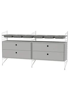 Soveværelse, bundle G fra String<String Furniture Sale