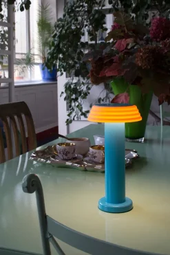 Light Portable Lamp PL1, blue/orange<SOWDEN Online