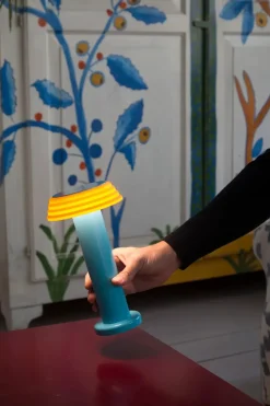 Light Portable Lamp PL1, blue/orange<SOWDEN Online