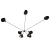 Spider Big Wall Lamp w/7 Fixed Arms af Serge Mouille<Editions Serge Mouille Best