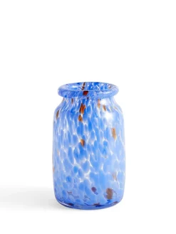 Splash Vase, Roll neck blue fra<HAY Discount