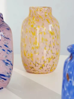 Splash Vase, Roll neck blue fra<HAY Discount